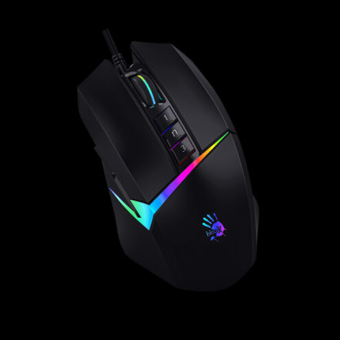 عکس موس Bloody W60 Max مشکی