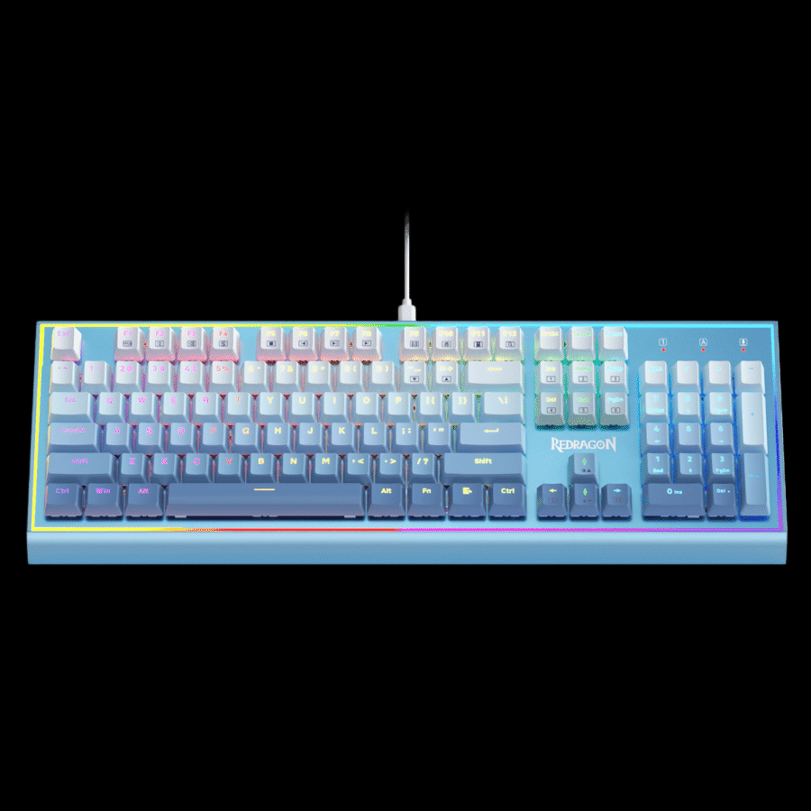 کیبورد K654 BlueSiren Red Switch