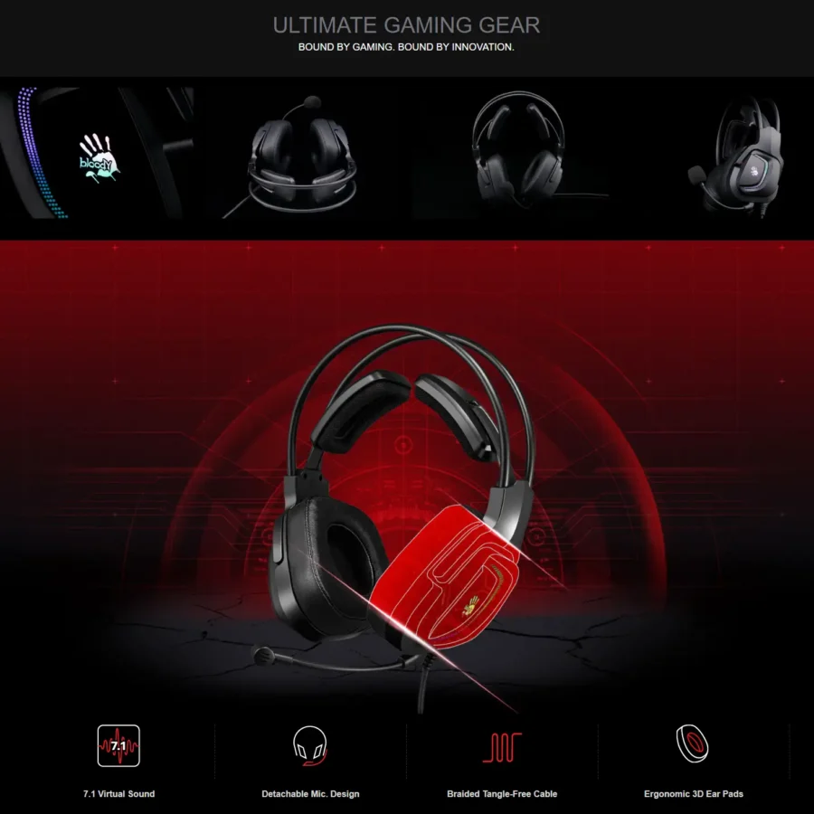 هدست گیمینگ Bloody G575 - Image 5